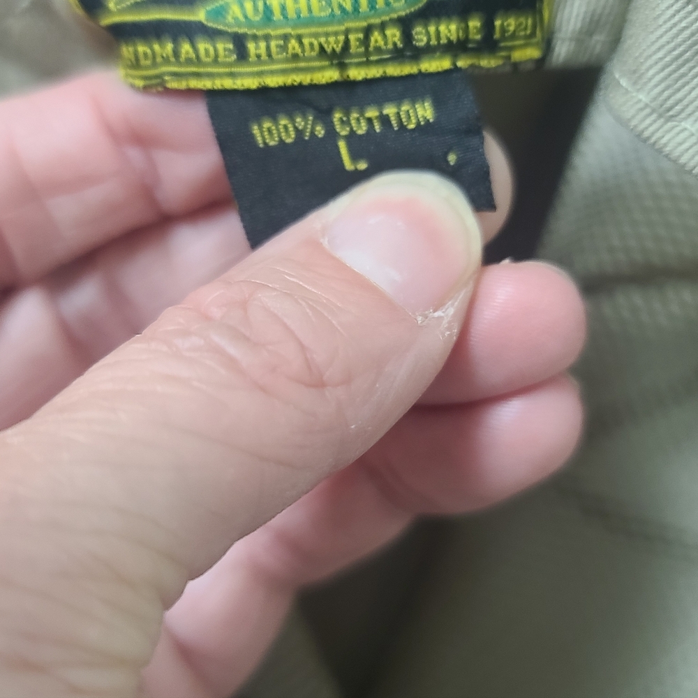 DPC Khaki Wide Brim Sun Hiking Hat, Packable, Size Large - Picture 6 of 7